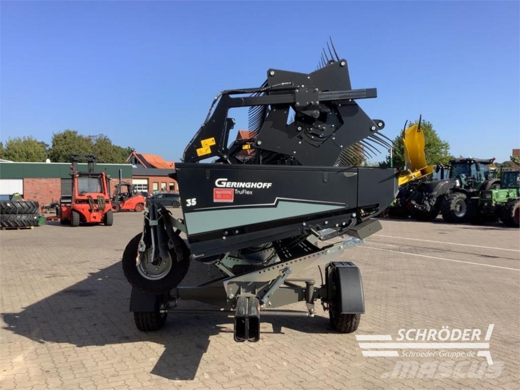 Geringhoff 10,65 M BANDSCHNEIDWERK TRUFLEX 35 + SWW Derliaus nuėmimo kombainų galvos