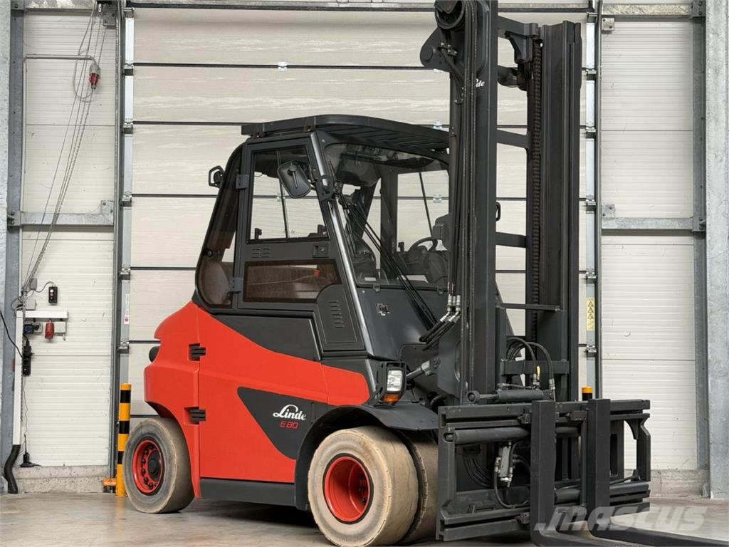 Linde E80-01 Elektrostapler