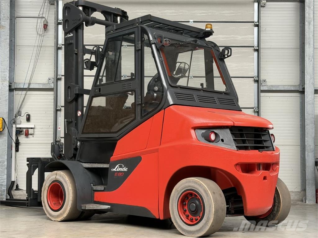 Linde E80-01 Elektrostapler
