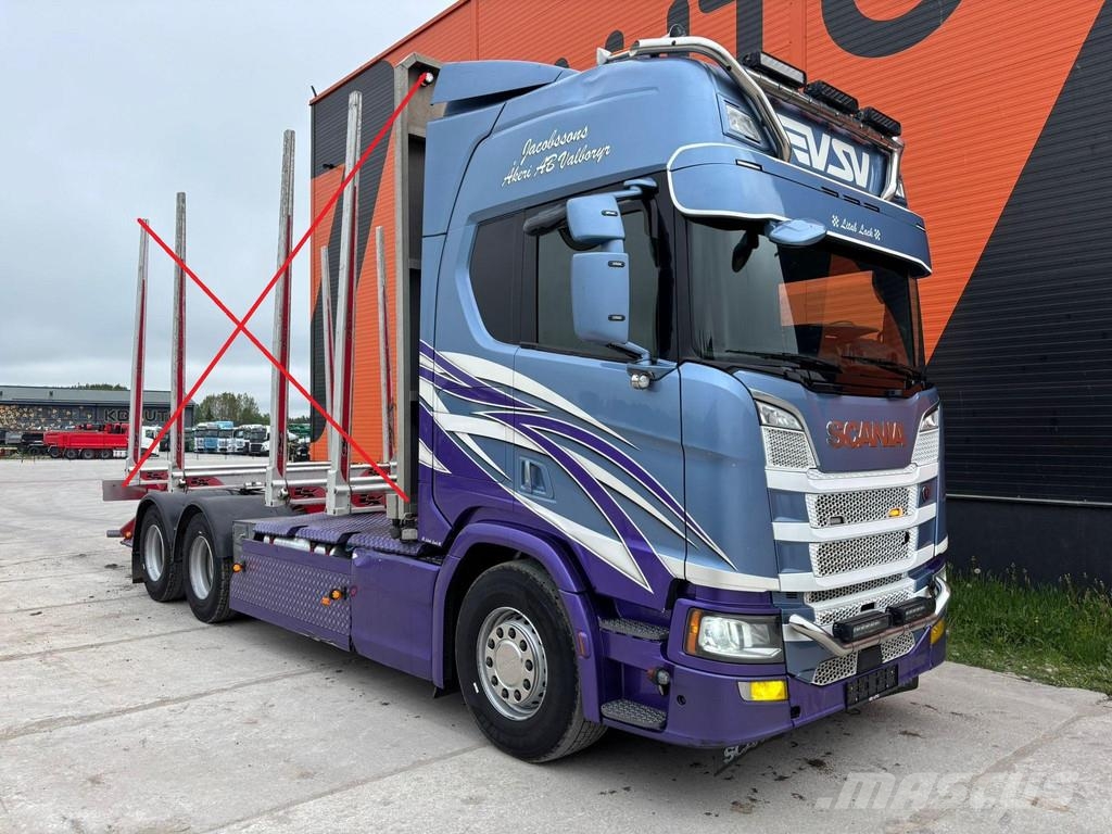 Scania R660 6X4 FOR SALE AS CHASSIS / RETARDER Puuautot