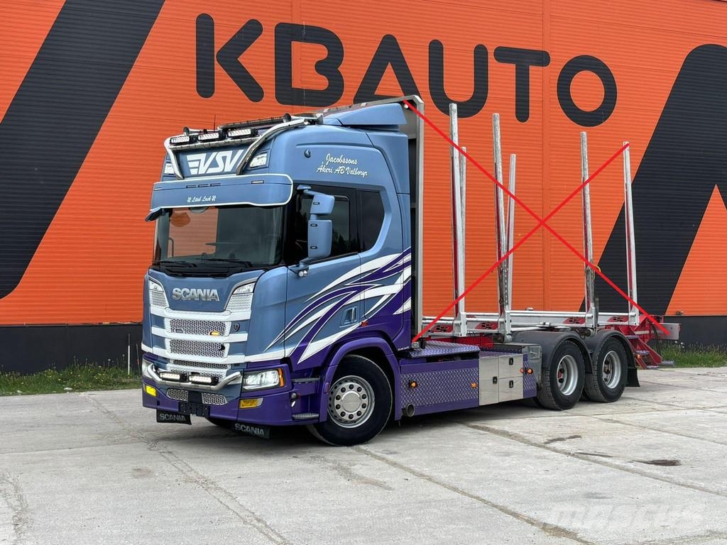 Scania R660 6X4 FOR SALE AS CHASSIS / RETARDER Puuautot