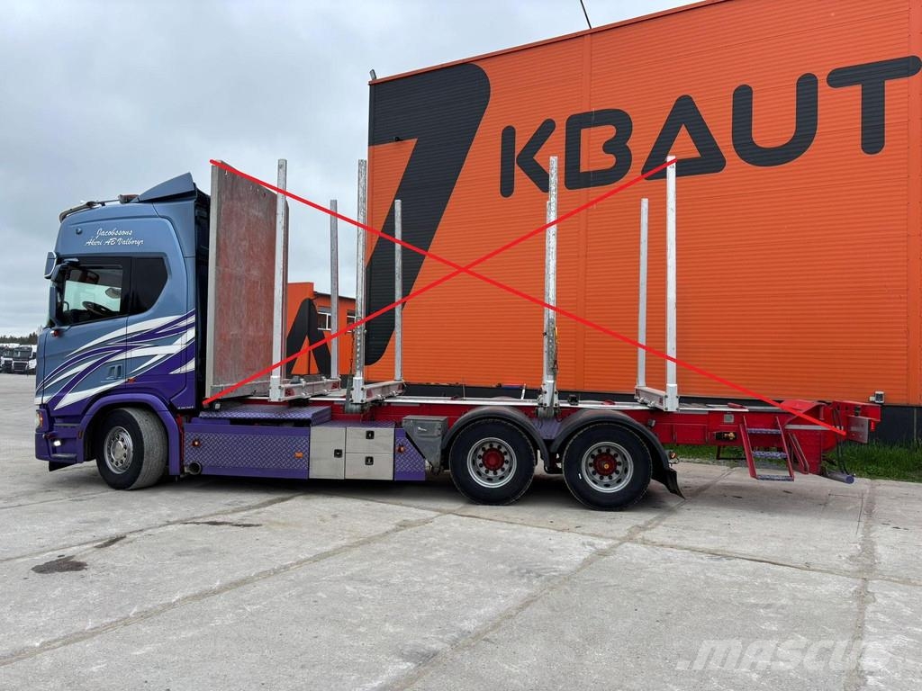 Scania R660 6X4 FOR SALE AS CHASSIS / RETARDER Puuautot