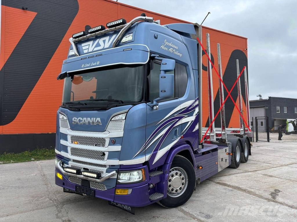 Scania R660 6X4 FOR SALE AS CHASSIS / RETARDER Puuautot