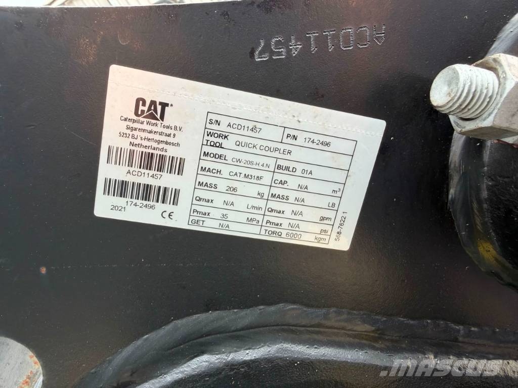 CAT M318F Excavatoare cu roti