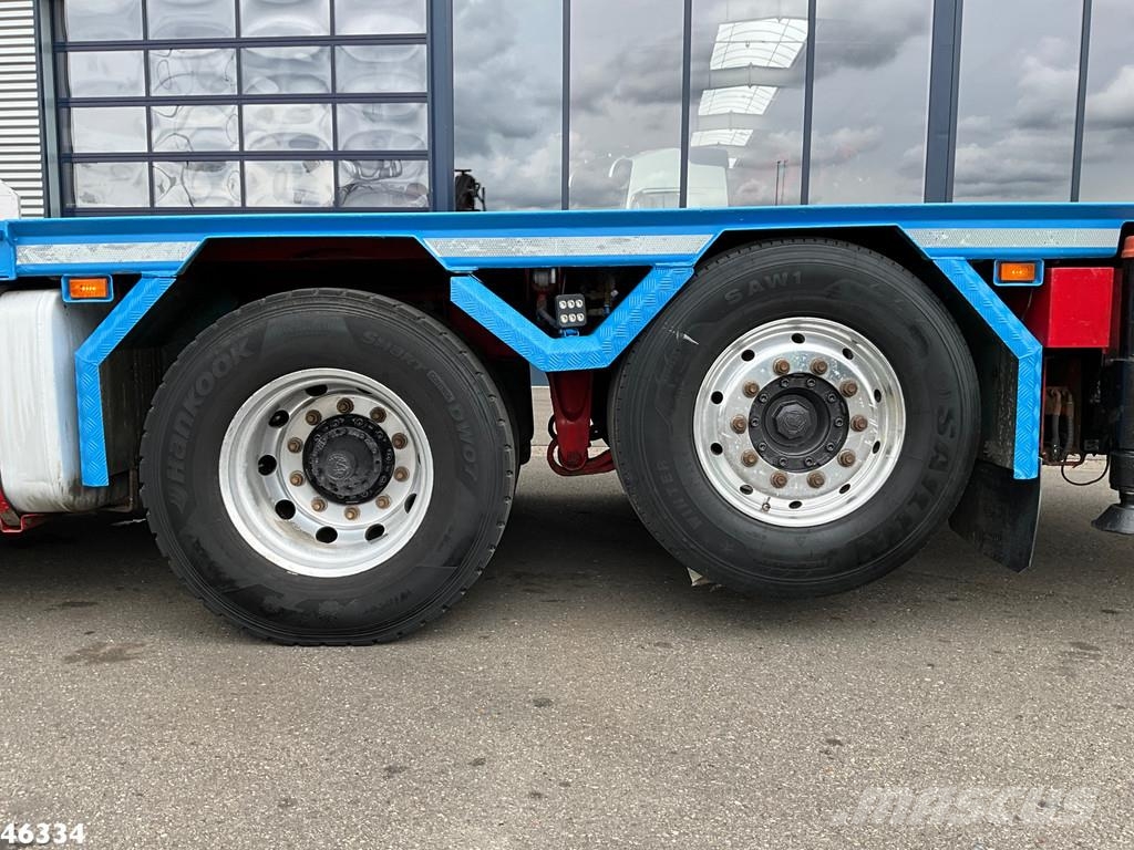 Scania R 580 8x2 V8 Retarder Euro 6 HMF 50 Tonmeter laadk Grúas todo terreno