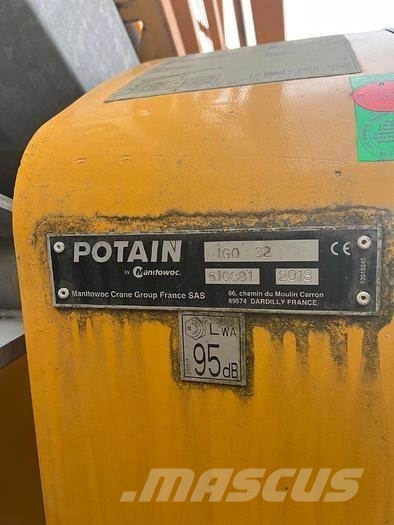 Potain IGO 32 Torony daruk