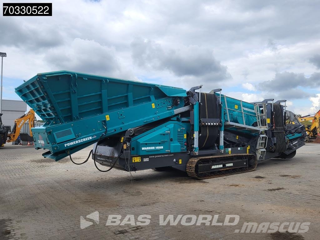 Powerscreen Warrior 1400X 自走式スクリーン