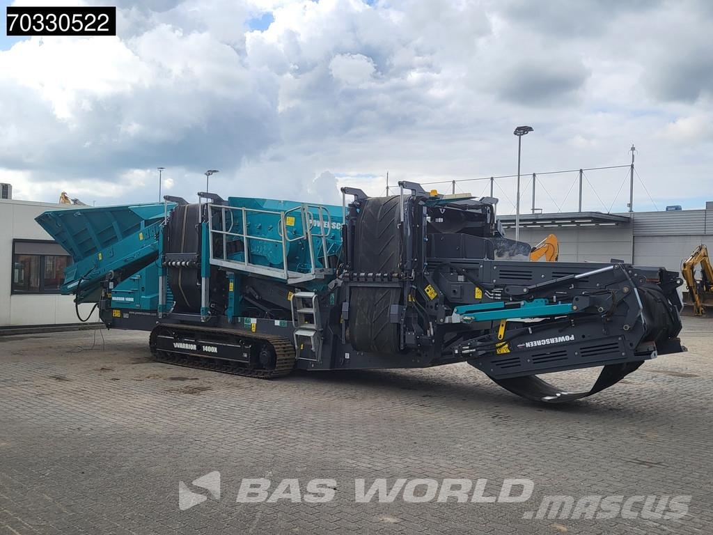 Powerscreen Warrior 1400X 自走式スクリーン