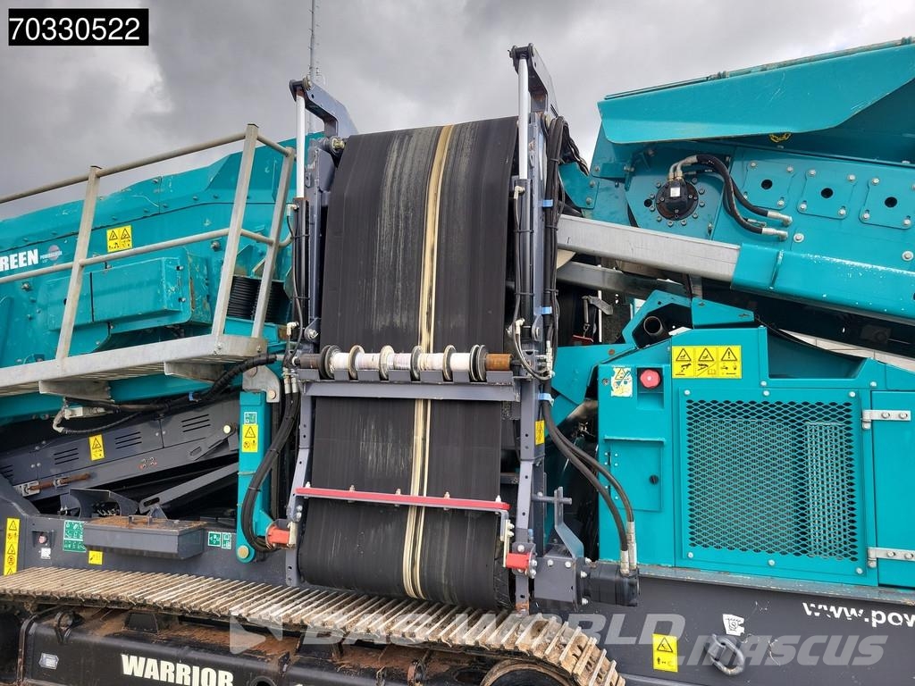 Powerscreen Warrior 1400X 自走式スクリーン