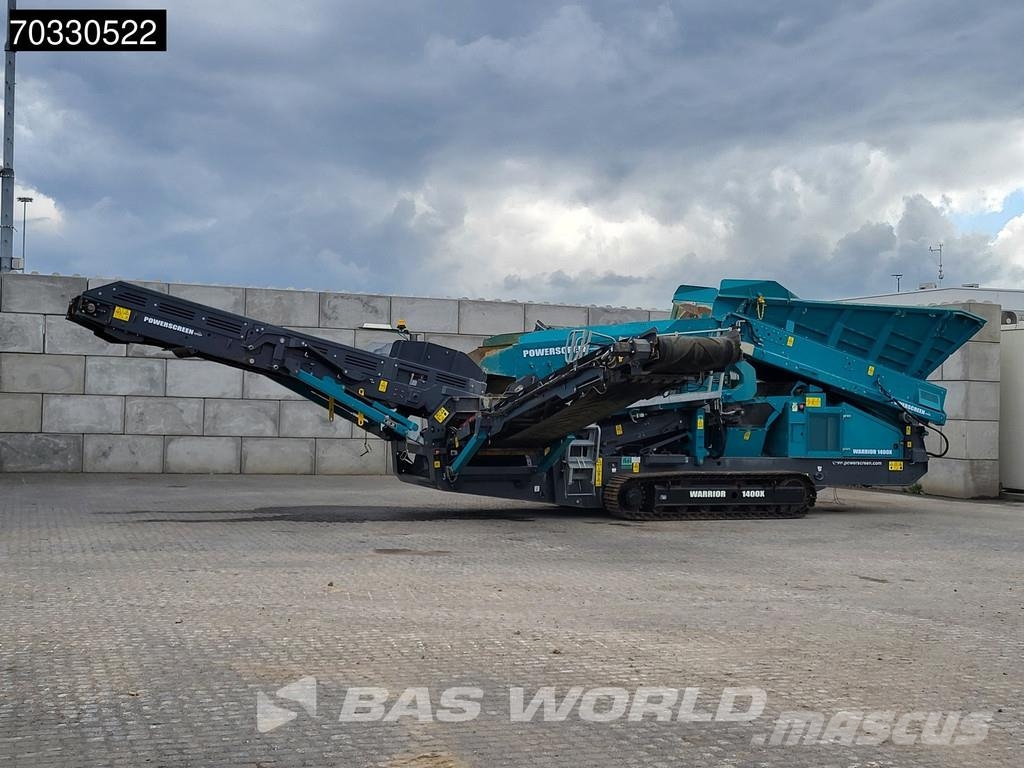 Powerscreen Warrior 1400X 自走式スクリーン