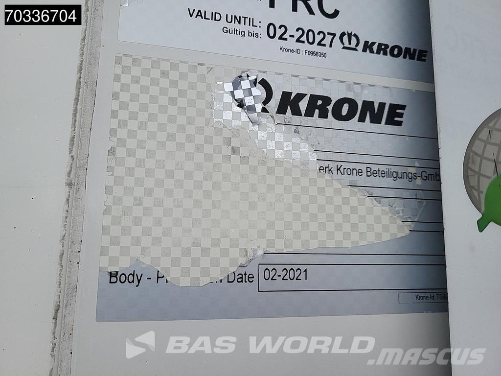Krone SD Tailgate 250x270cm Palletbox LBW Kühlauflieger