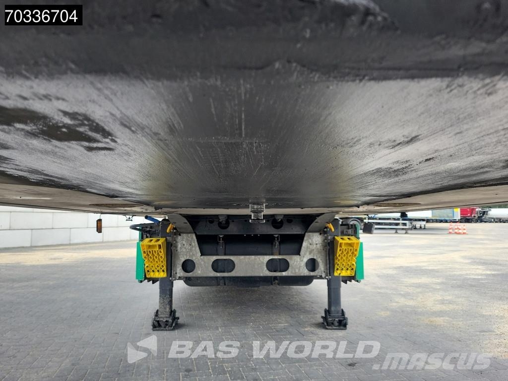 Krone SD Tailgate 250x270cm Palletbox LBW نصف مقطورات بدرجة حرارة قابلة للضبط