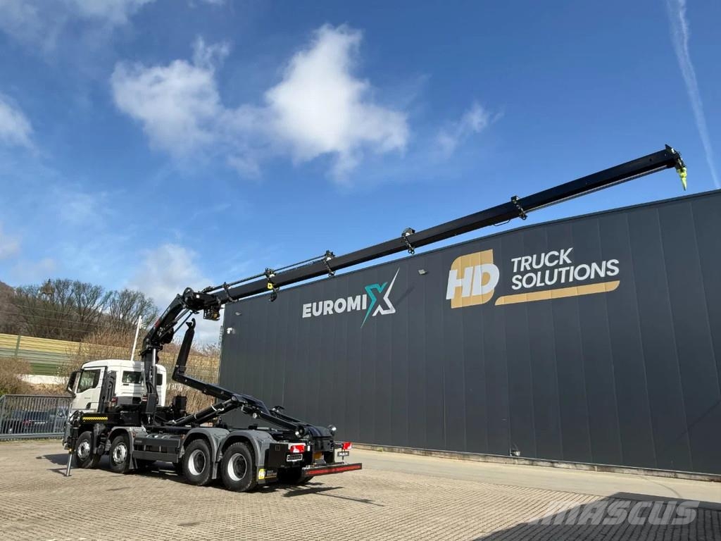 MAN TGS 35.520 MAN TGS 35.520 8x4 Abrollkipper + Kran Hook lift trucks