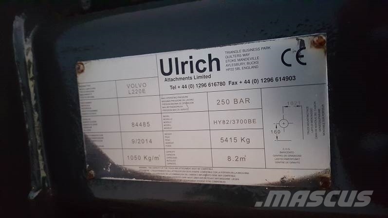Volvo high tip bucket  VOLVO L220 Baldes