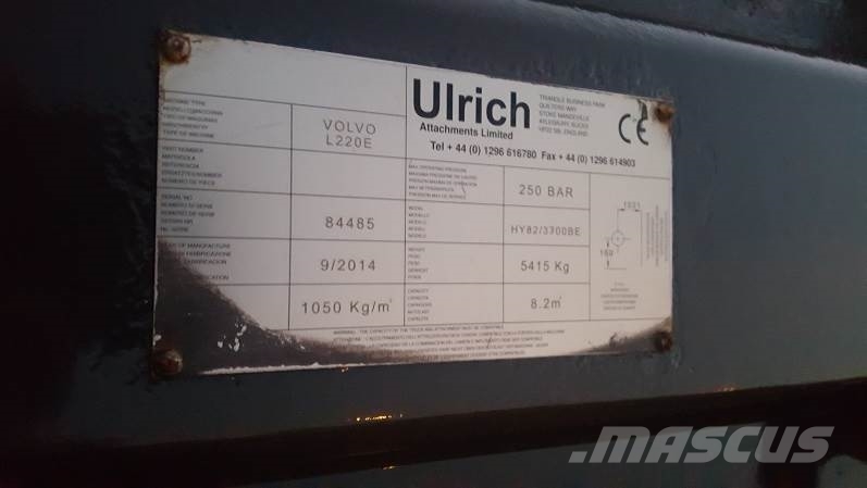 Volvo high tip bucket  VOLVO L220 Baldes