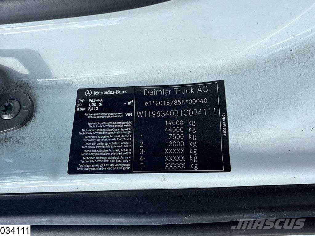 Mercedes-Benz Actros 1845 EURO 6d Camiones tractor