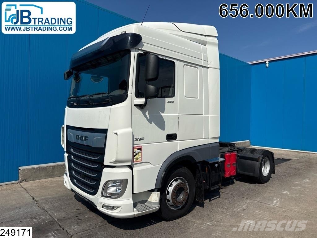 DAF XF 480 EURO 6, PTO 曳引機組件