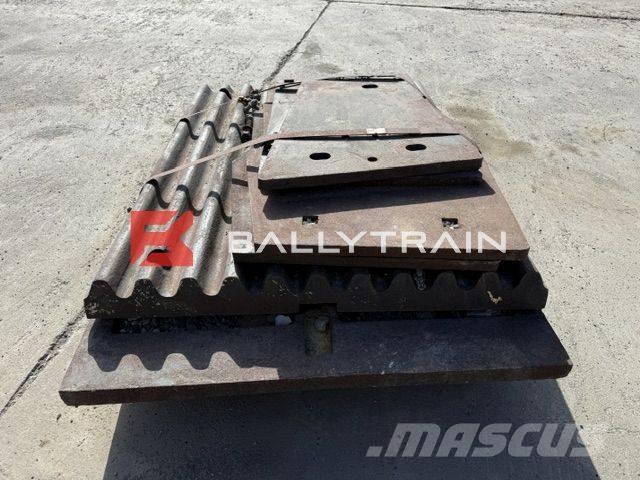 Sandvik QJ340 Jaw Plates & Cheek Plates (Tall/Super Tooth) Ανταλλακτικά εξοπλισμού αποβλήτων/ανακύκλωσης και λατομείων