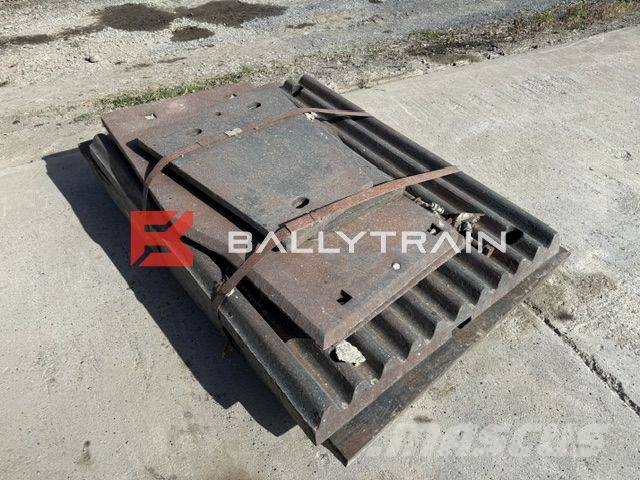 Sandvik QJ340 Jaw Plates & Cheek Plates (Tall/Super Tooth) Ανταλλακτικά εξοπλισμού αποβλήτων/ανακύκλωσης και λατομείων