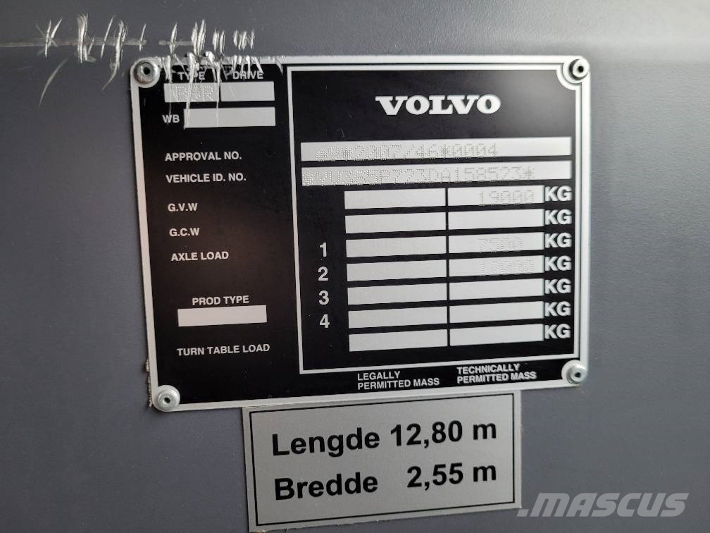 Volvo B9R VEST CONTRAST EURO5 51 SEATS Intercity busser