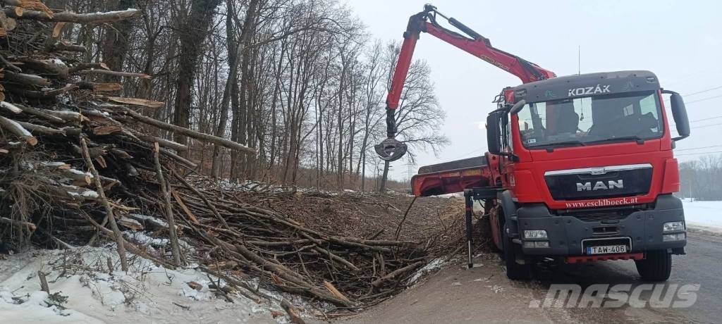 MAN 26.540 EschlböckBiber 84. Trituradoras de madera