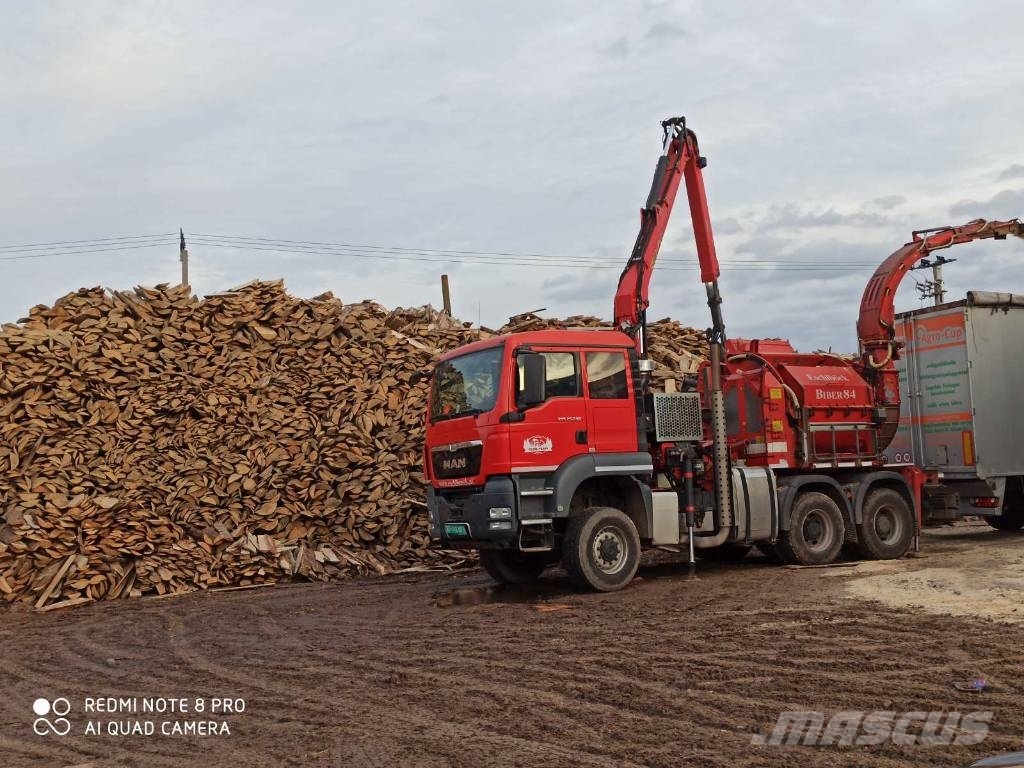 MAN 26.540 EschlböckBiber 84. Trituradoras de madera