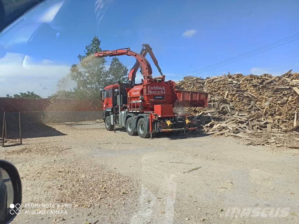 MAN 26.540 EschlböckBiber 84. Trituradoras de madera