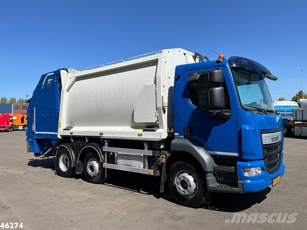 DAF FAG LF 220 Euro 6 Geesink 14m³ شاحنات المخلفات