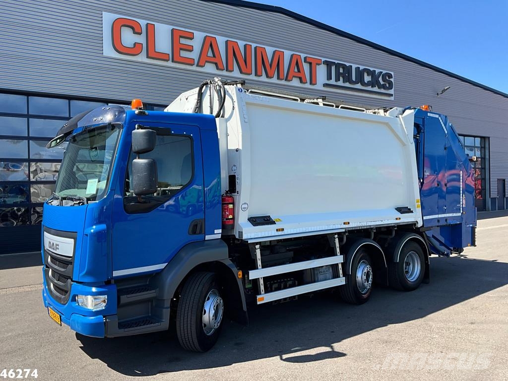 DAF FAG LF 220 Euro 6 Geesink 14m³ شاحنات المخلفات