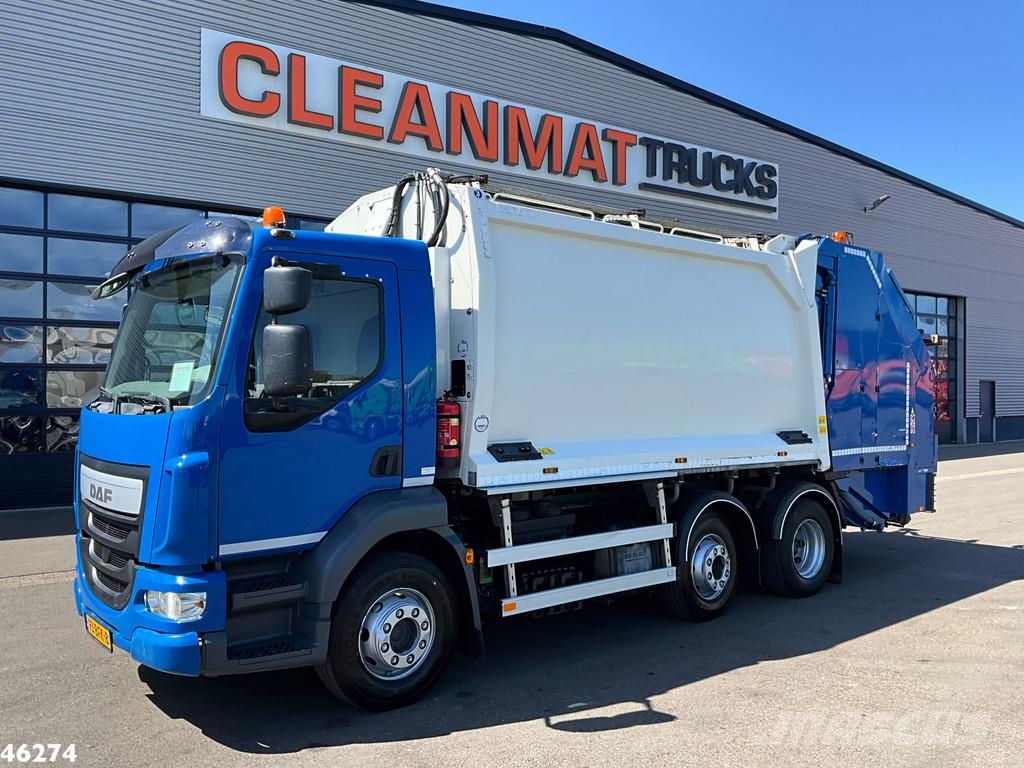 DAF FAG LF 220 Euro 6 Geesink 14m³ شاحنات المخلفات