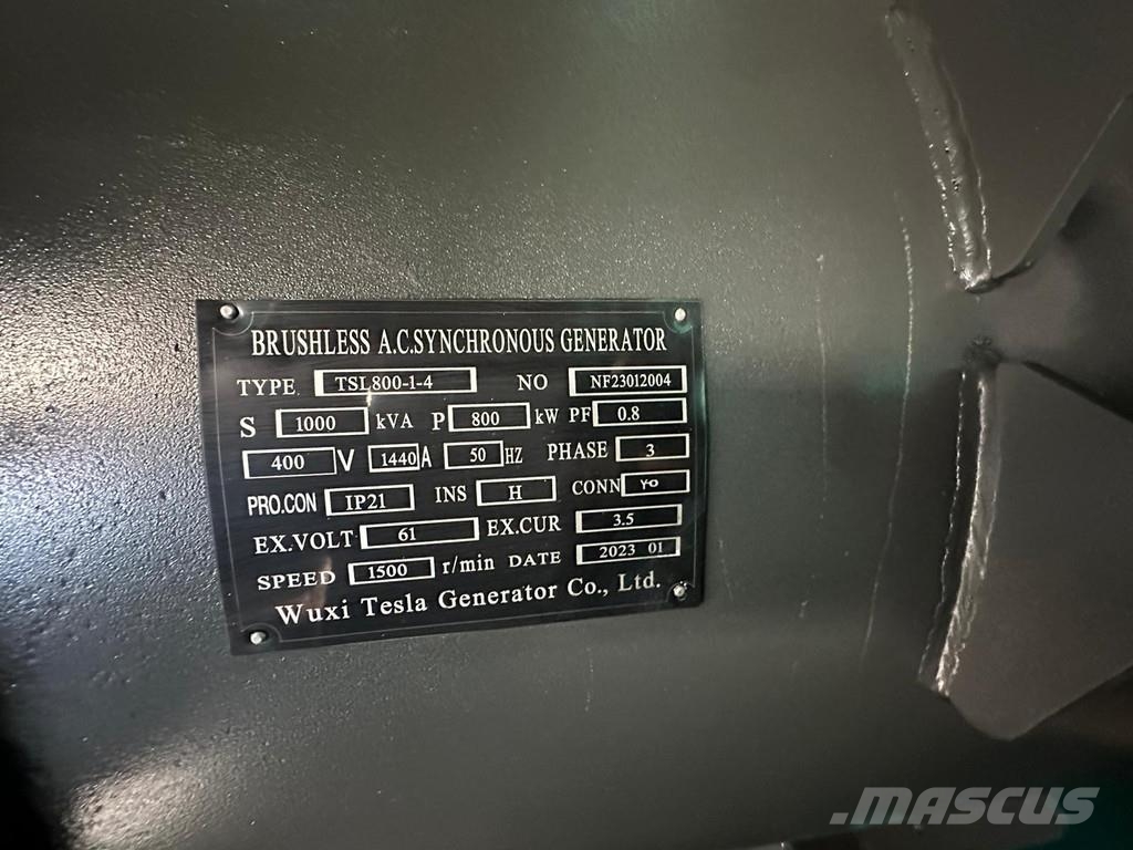 Giga Power RT-W800GF 1000 kVA silent generator Autres générateurs