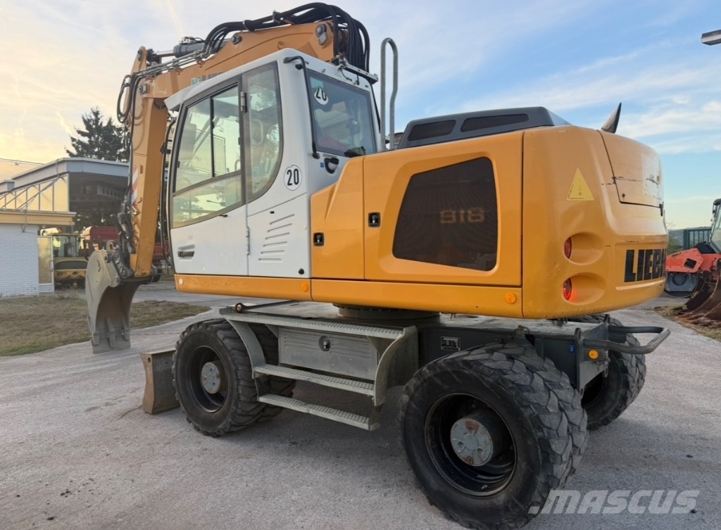 Liebherr A 916 Litronic Bagri na kolesih