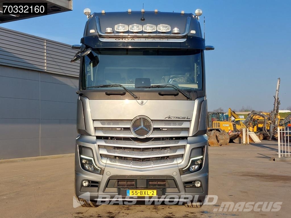 Mercedes-Benz Actros L 2848 6X2 HTS 30 tons cable system Lift-Ax Camiones polibrazo