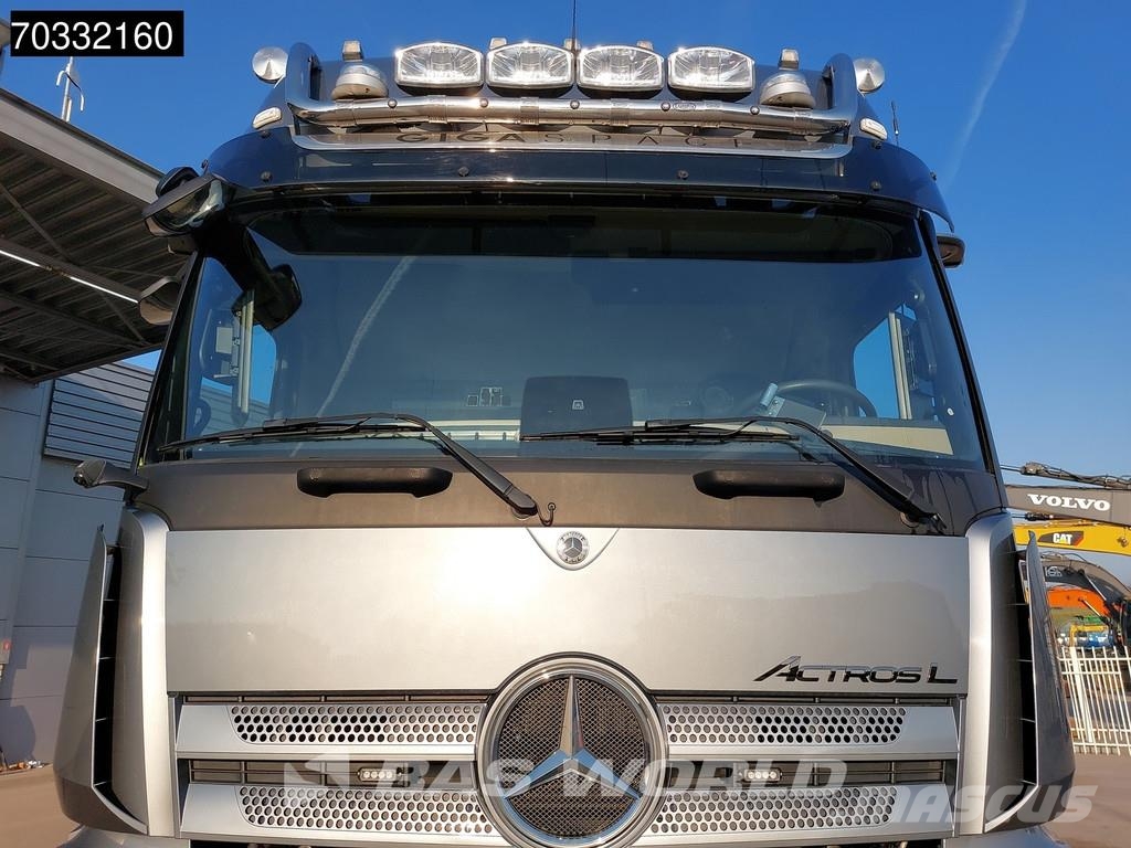 Mercedes-Benz Actros L 2848 6X2 HTS 30 tons cable system Lift-Ax Camiones polibrazo