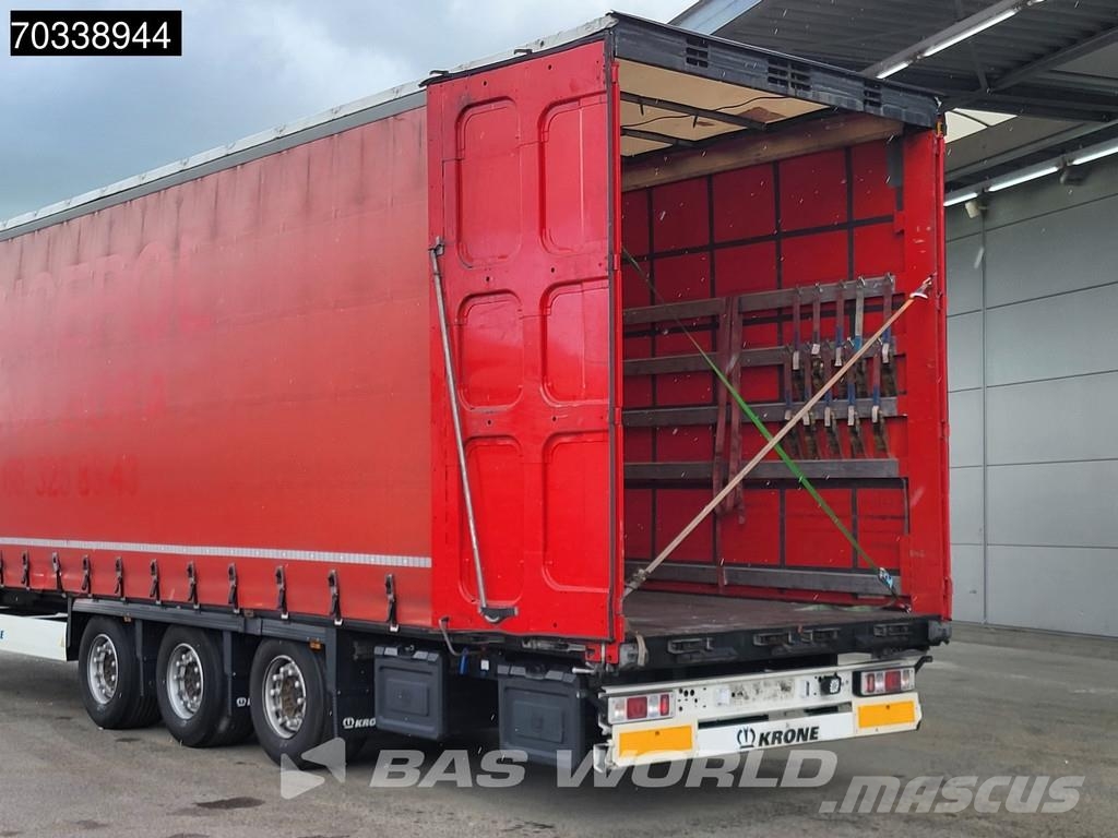 Krone SD Mega Lift Axle MOT 08/27 Tents puspiekabes