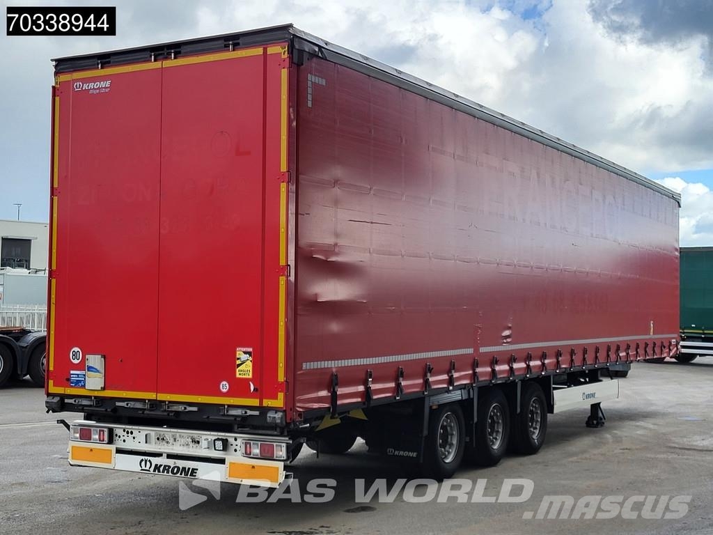 Krone SD Mega Lift Axle MOT 08/27 Semi-reboques com cortinas laterais