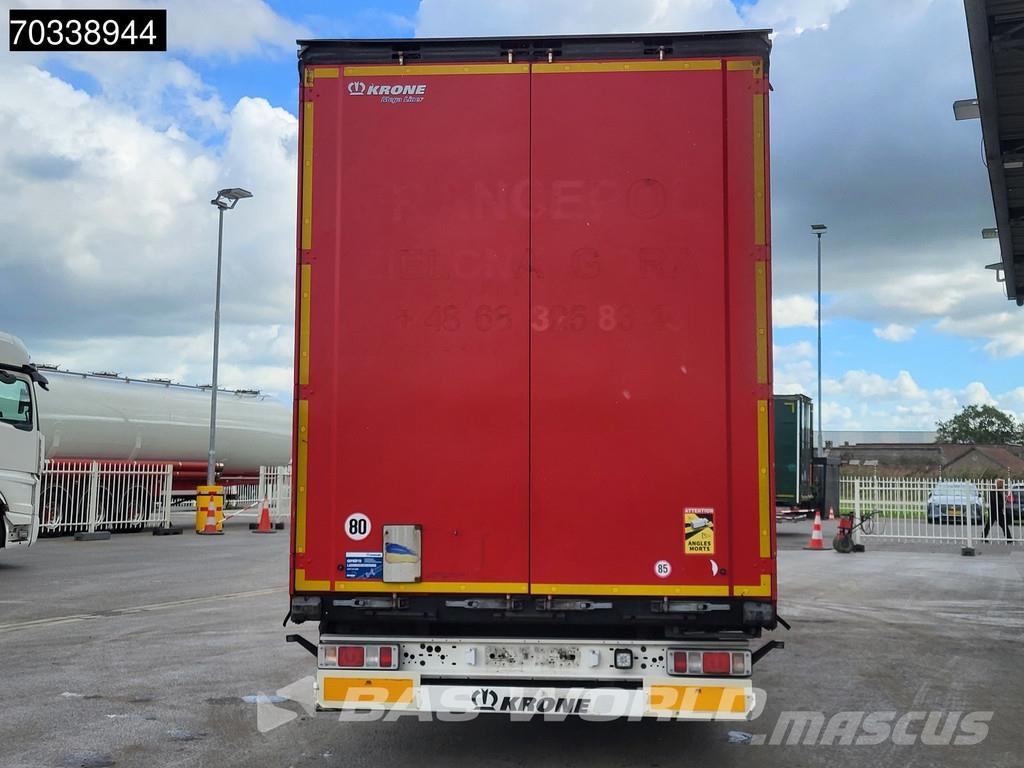 Krone SD Mega Lift Axle MOT 08/27 Tents puspiekabes