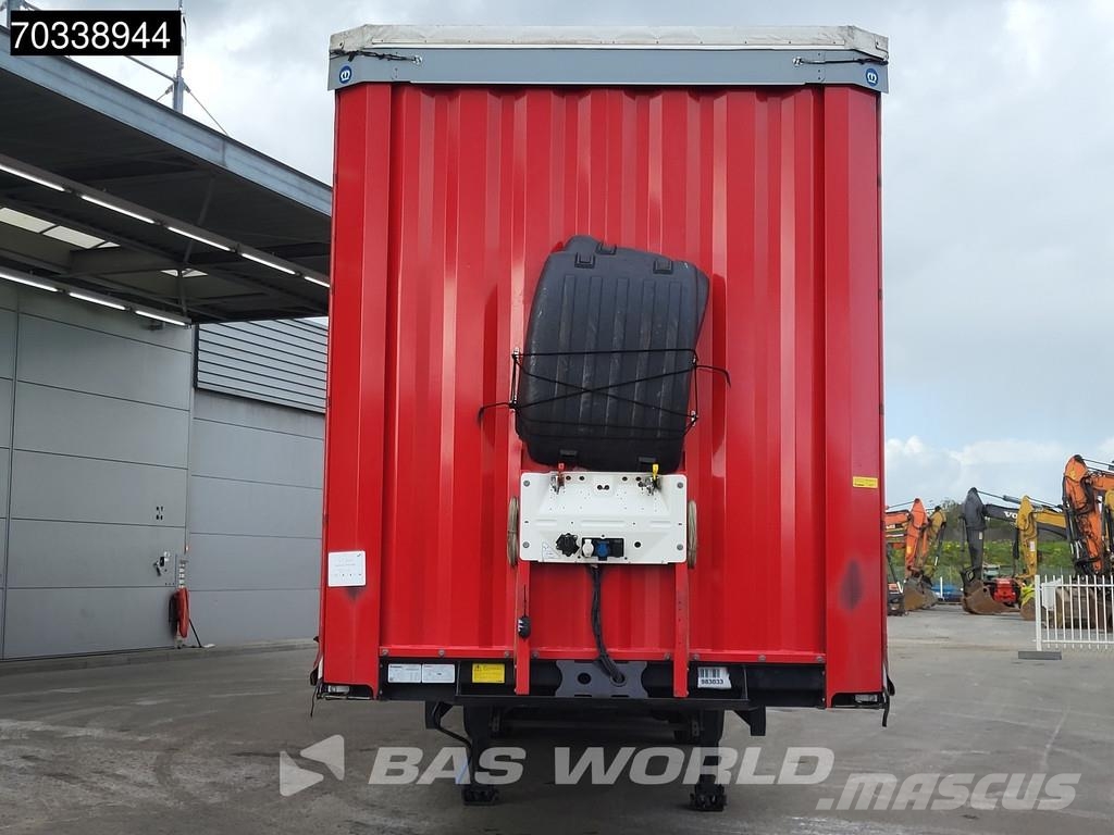 Krone SD Mega Lift Axle MOT 08/27 Tents puspiekabes