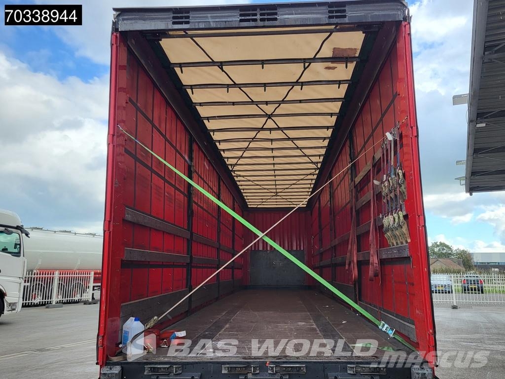 Krone SD Mega Lift Axle MOT 08/27 Tents puspiekabes