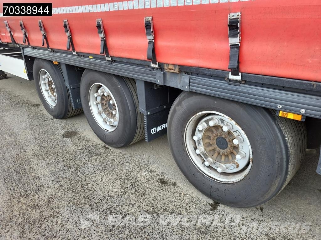 Krone SD Mega Lift Axle MOT 08/27 Tents puspiekabes