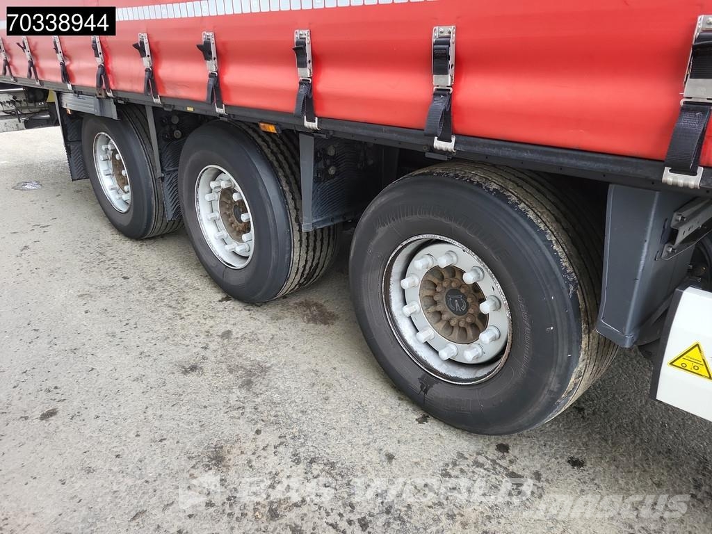 Krone SD Mega Lift Axle MOT 08/27 Tents puspiekabes