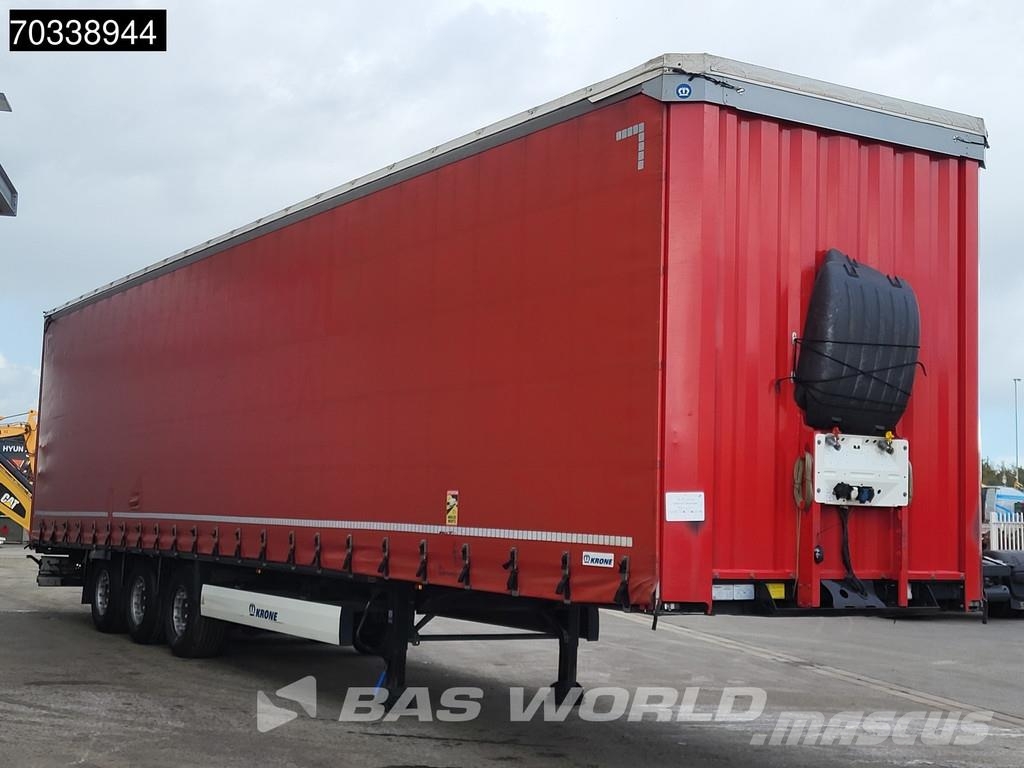 Krone SD Mega Lift Axle MOT 08/27 Tents puspiekabes