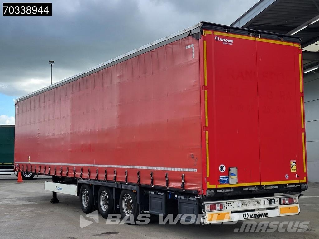 Krone SD Mega Lift Axle MOT 08/27 Tents puspiekabes
