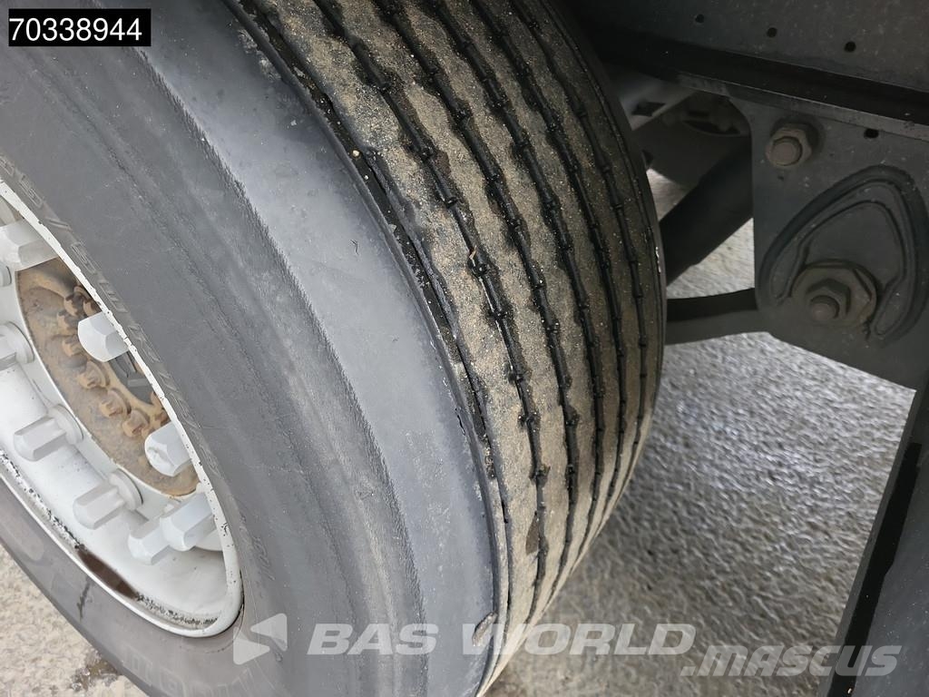 Krone SD Mega Lift Axle MOT 08/27 Tents puspiekabes