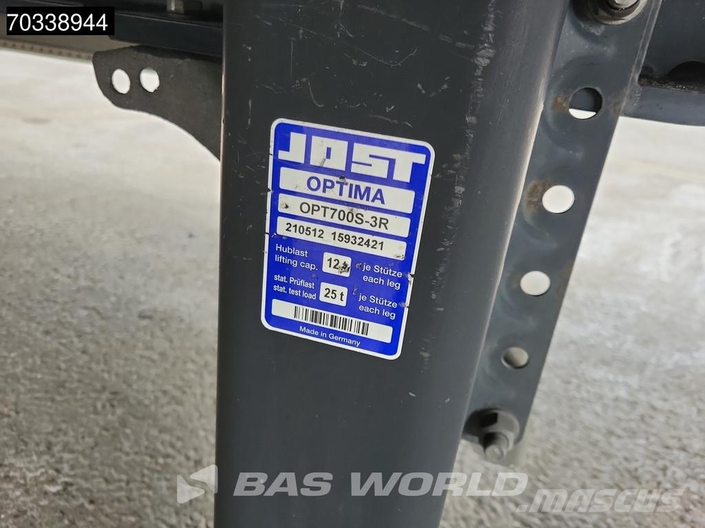 Krone SD Mega Lift Axle MOT 08/27 Tents puspiekabes