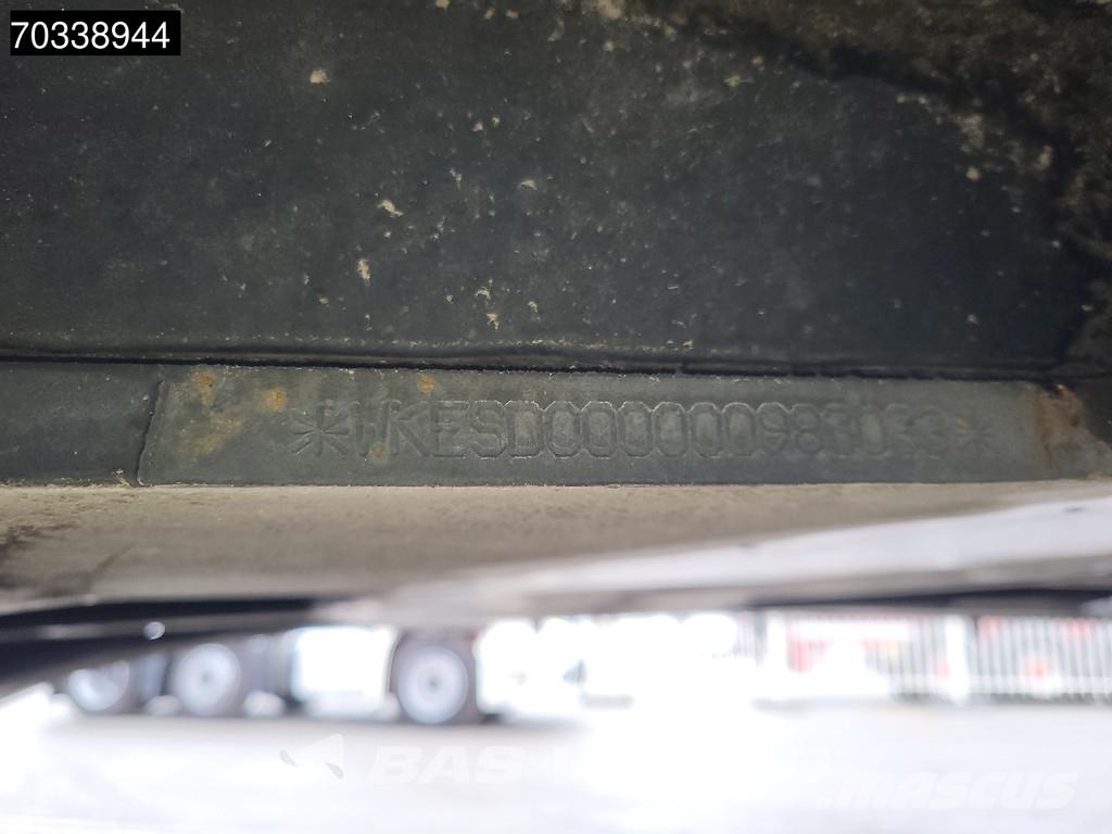 Krone SD Mega Lift Axle MOT 08/27 Tents puspiekabes