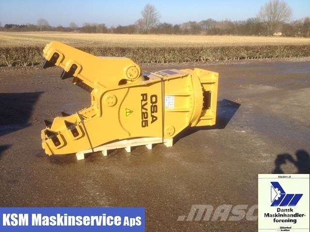 OSA RV25 . Roterende betonsaks - Smasher Frantumatori da cantiere