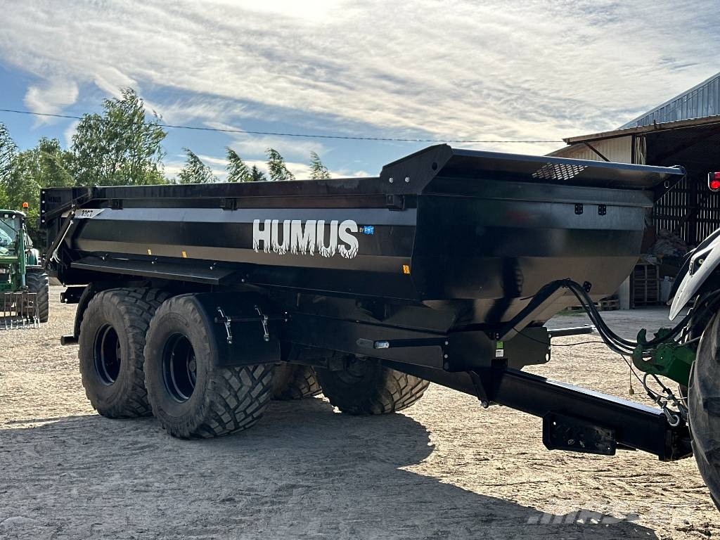 Humus 23CT Black Edition Demo trailer Remolques con caja de volteo