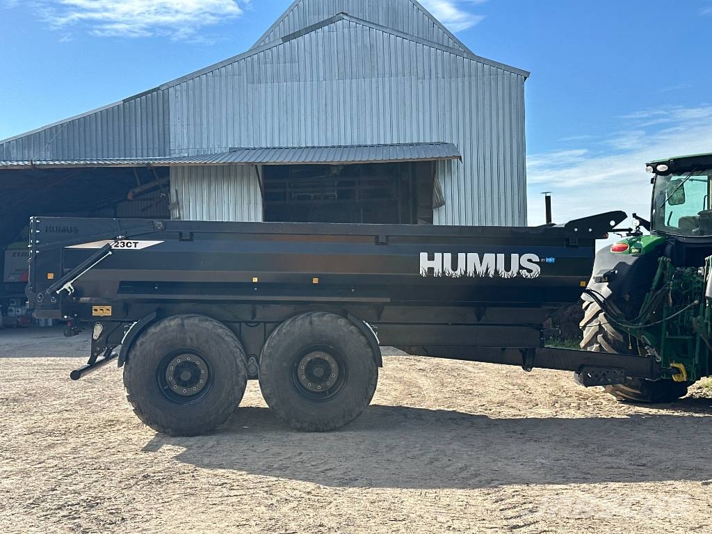 Humus 23CT Black Edition Demo trailer Remolques con caja de volteo