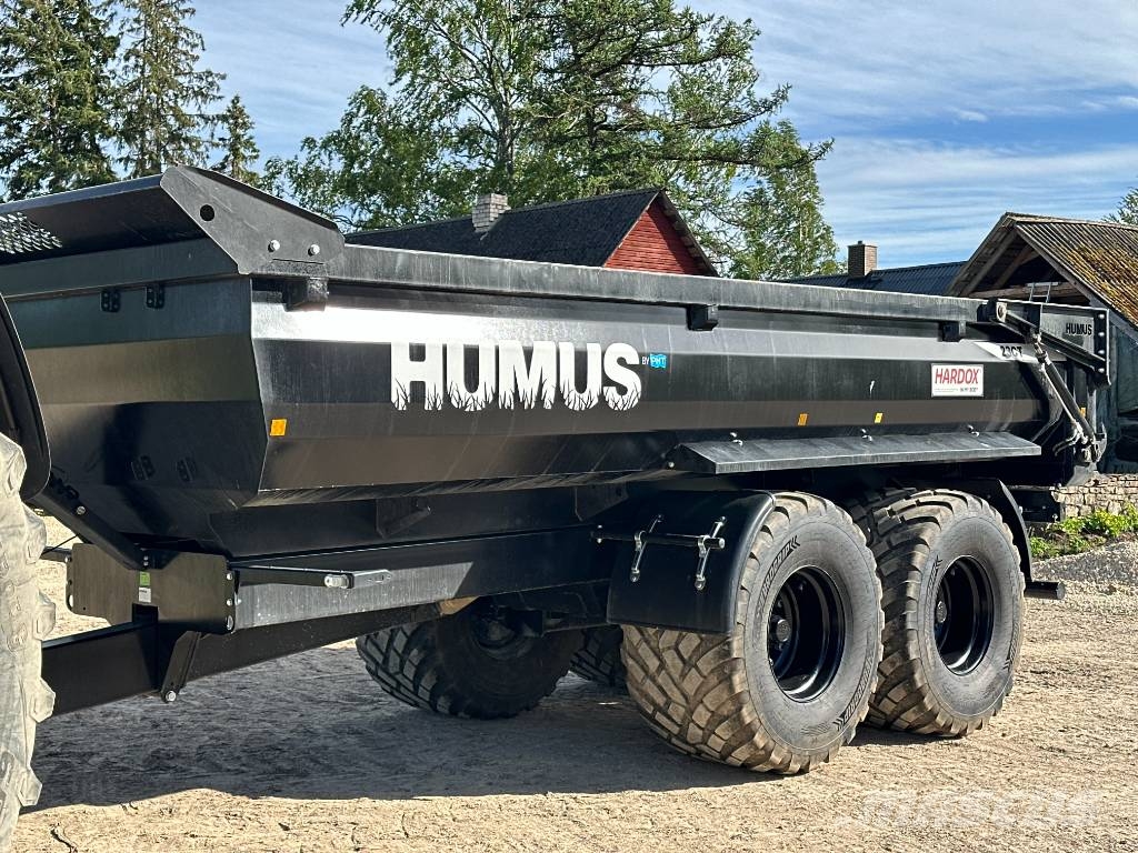 Humus 23CT Black Edition Demo trailer Remolques con caja de volteo